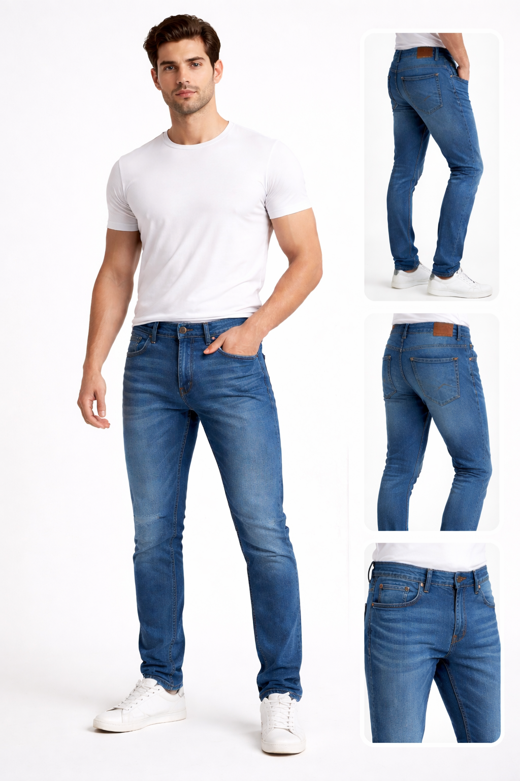 Jeans Pants for Men in all Colors - All Seasons Jeans Pant BK2002 - Premium Quality and Stylish Denim for Every Occasion