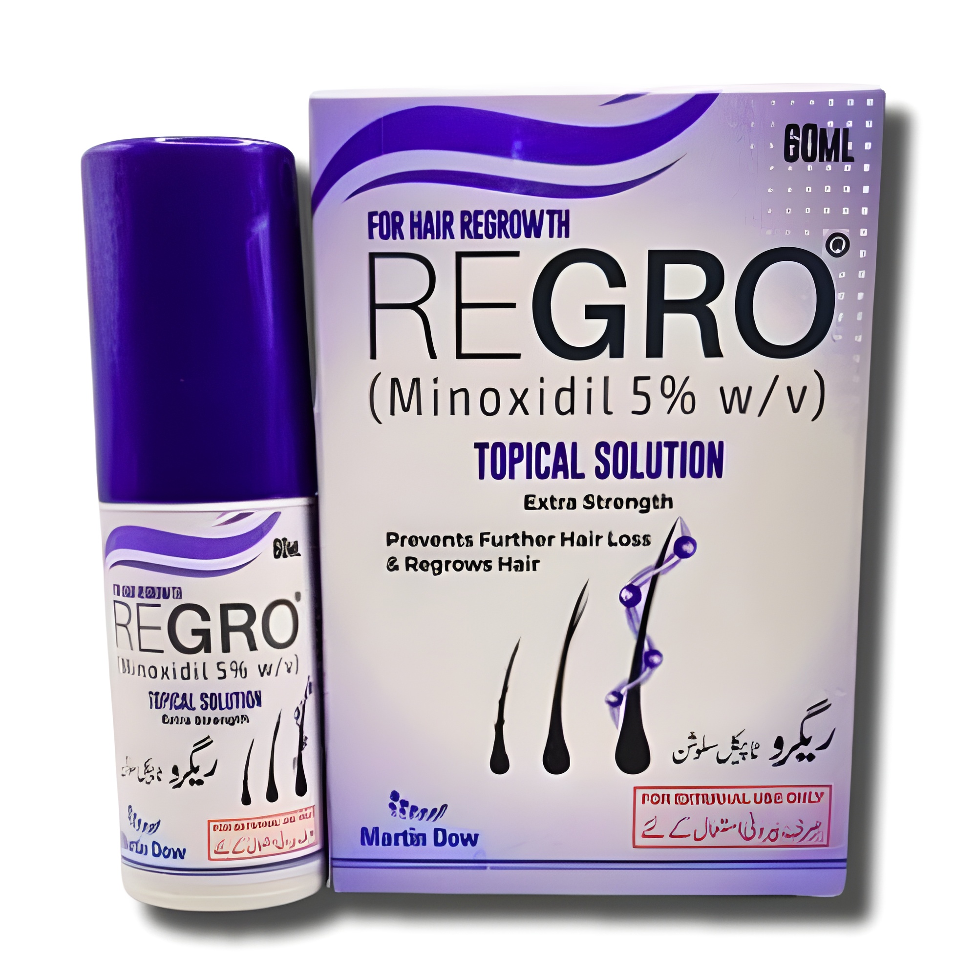Hair & Beard Spray - Minoxin Spray - Minoxidil Spray - Minoxin Beard Growth Oil - Hair Fall Treatment Solution