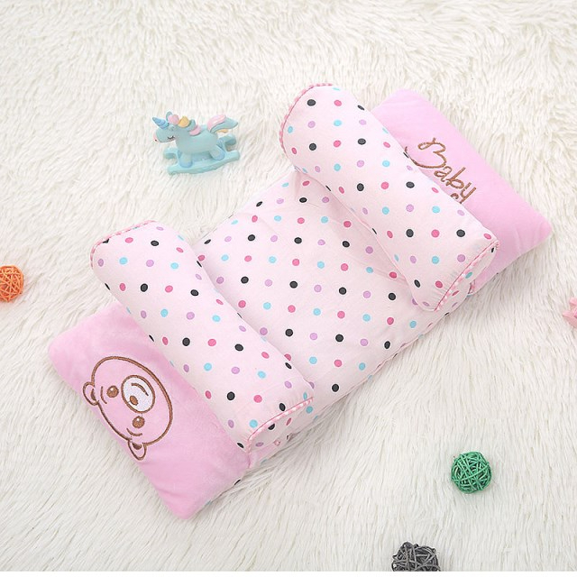 Baby Shaping Head Support Pillow for Flat Head – Infant and Newborn Sleeping Pillow | Baby Head Shaper, Head Protector, Soft Memory Foam Kids Pillow for Crib, Bed, Car Seat, Stroller