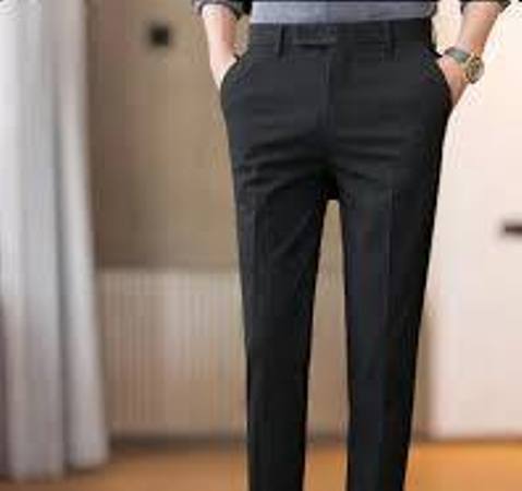 SLIM FIT DRESS PANT - PACK OF 1 - RANDOM COLOR - IMPORTED FABRIC