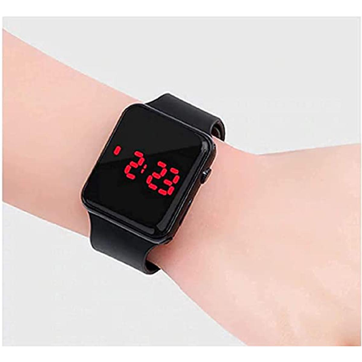 New Arrival Black Watch Digital Red LED M4 Modal Watch For Boys & Kids
