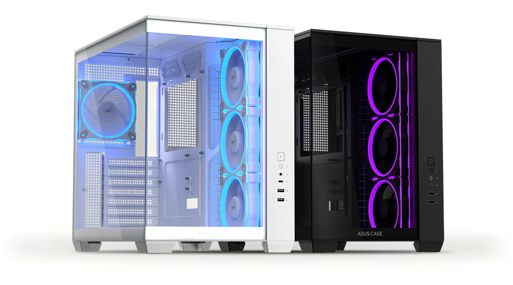 ASUS A32 PLUS TG White ARGB ATX PC Case Support 360mm radiators and 420mm graphics cards and pre-installed ARGB fans 23 a1b6486a621cb78c855dde8ce8821db1