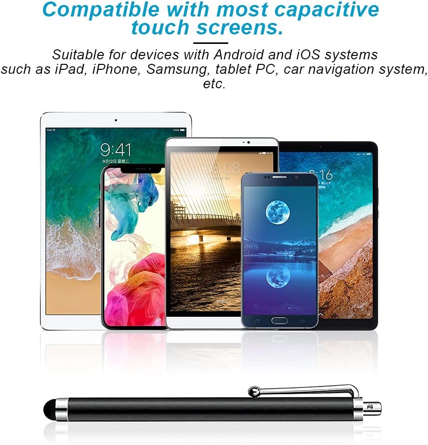 Universal Touch Screen Stylus Pen for Smartphone Devices, Tablets, PC & Mobile