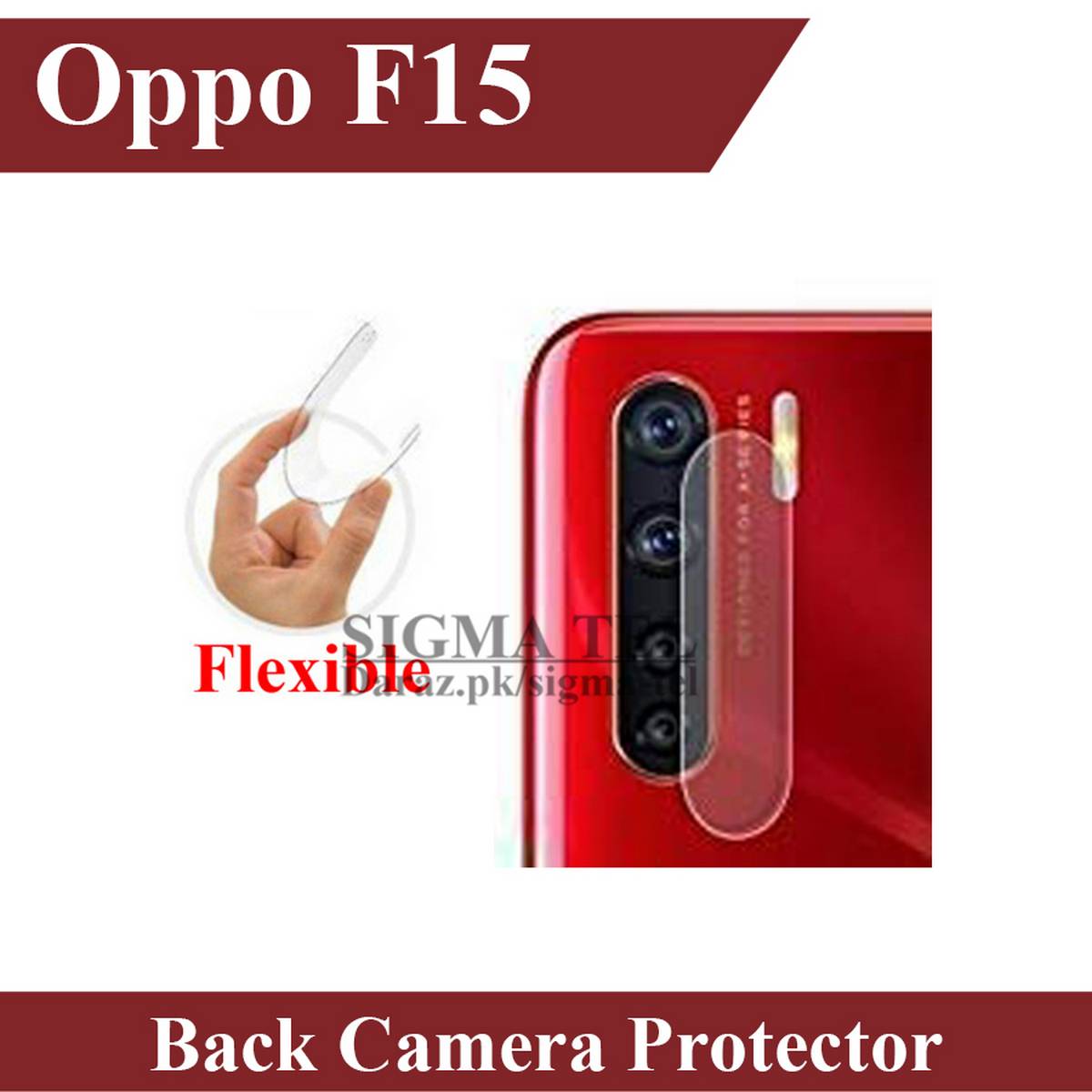 oppo f15 camera glass price