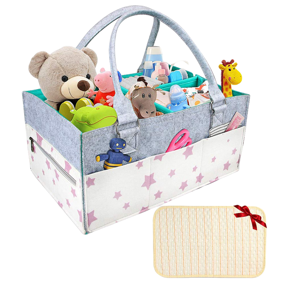7. Baby Diaper And Caddy Organizer