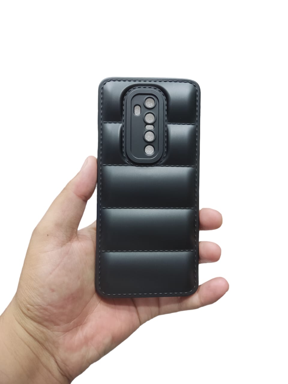 One Plus Pro One Plus 7T Pro Back Cover Soft Puffer Down