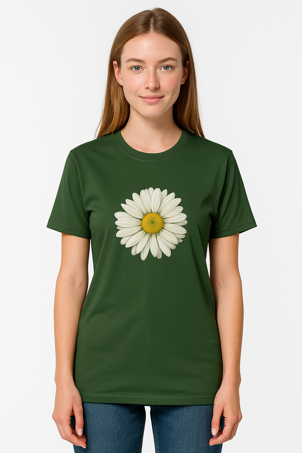 Printed Cotton Summer T-Shirt For Girls & Women Casual Round Neck Short Sleeve Slim Fit Top Multiple Colors