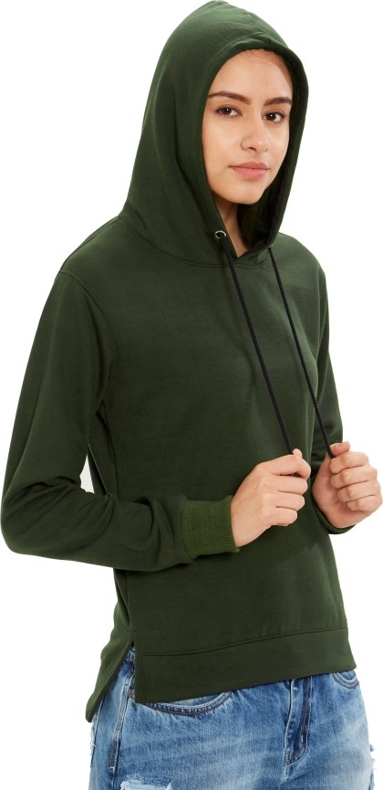 dark green hoodie women's