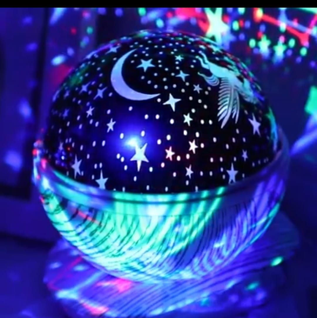 Star lamp starry sky Galaxy projector Night Light Table Lamp Music