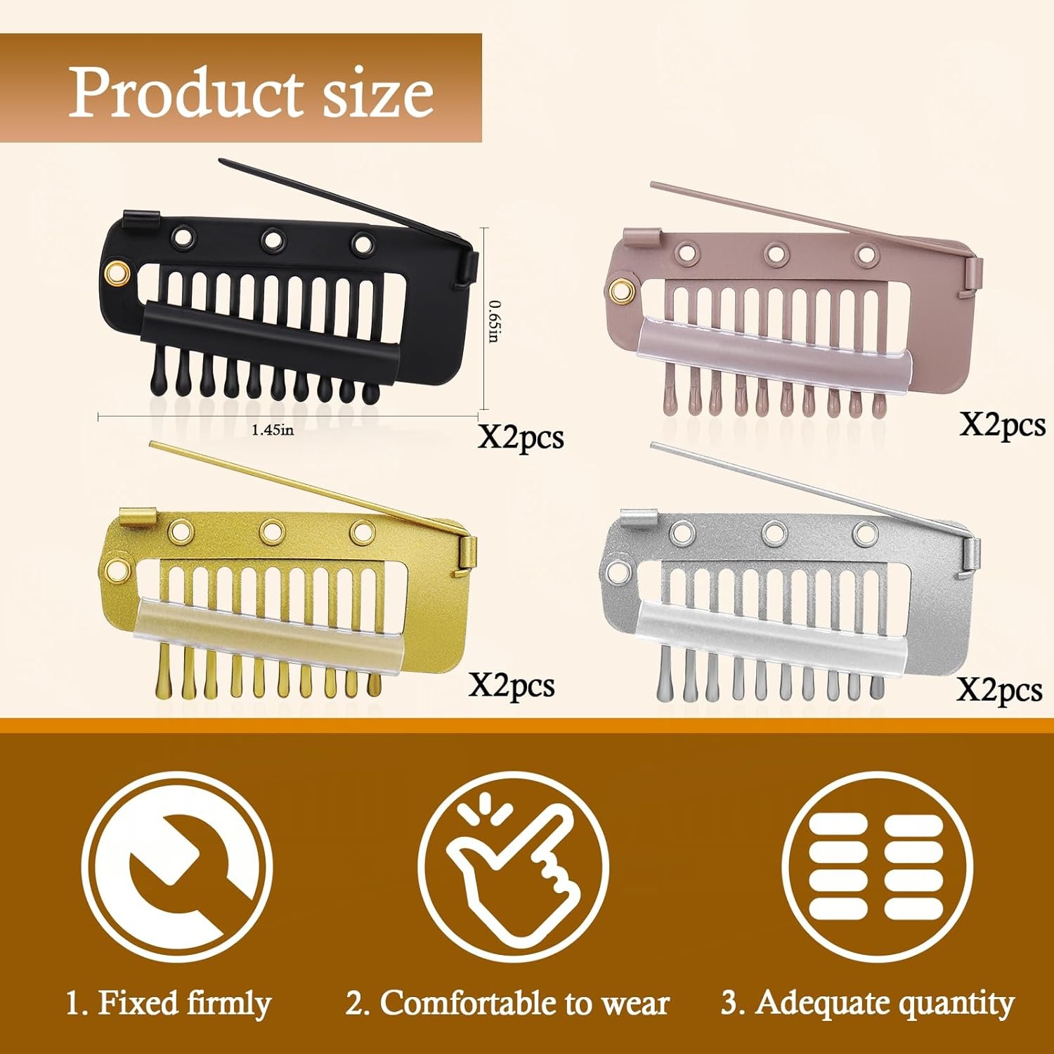Dupatta Clip Hijab Pins Scarf Clips for Women Scarf Securing Pin