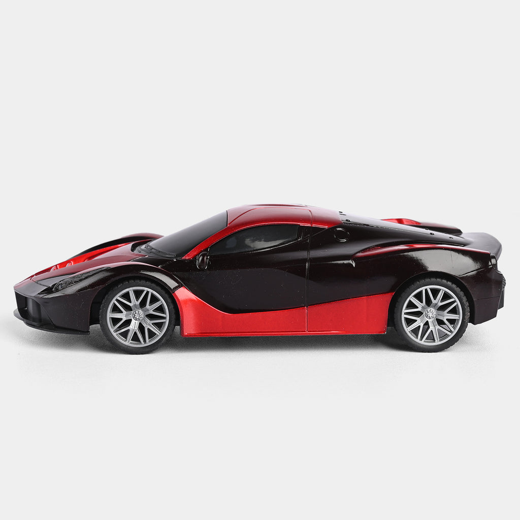 Fast-Racing RC Sports Car Toy with LED Lights for Kids 3+ Years