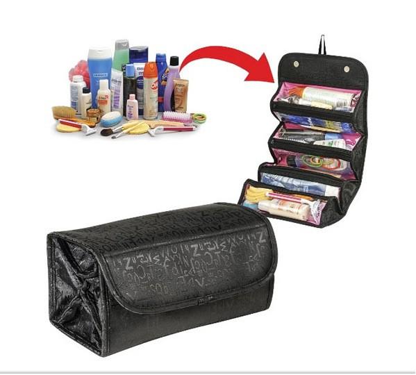 Makeup Organizer & Cosmetic Bag for Ladies Black