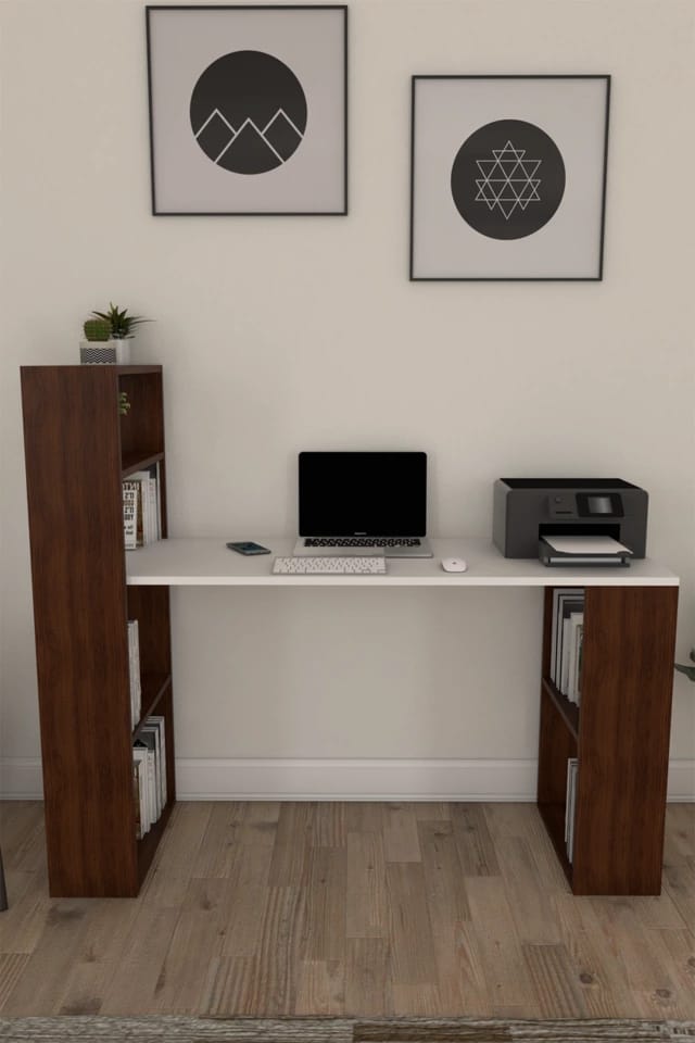 Computer Desk Corner Table H shape HighQuality Practice Office