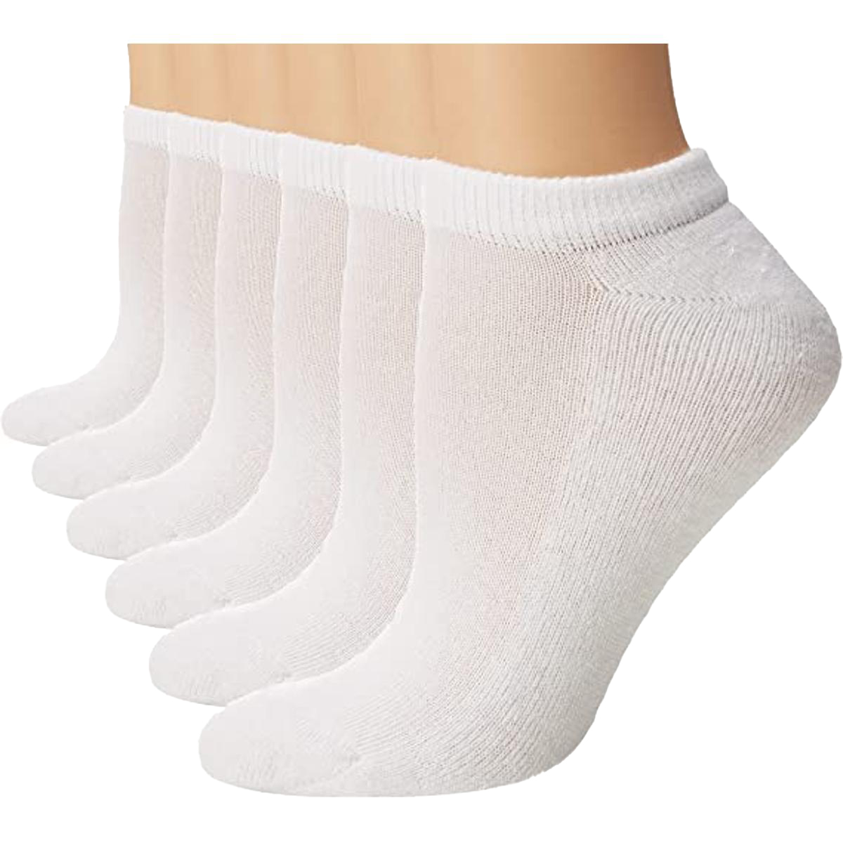 Code 6 Pairs Cotton Ankle Socks For Men Women  Cotton Ankle Socks For Men  No Show Low Cut Socks For Men  Business Casual Socks For Men - White