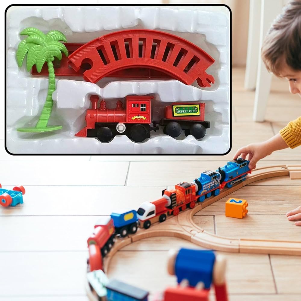 Train Track Toy Play Set For Kids Boys Baby Toys