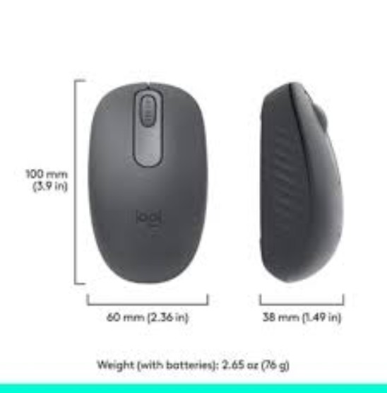 Logitech M196 Bluetooth Wireless Mouse - Graphite