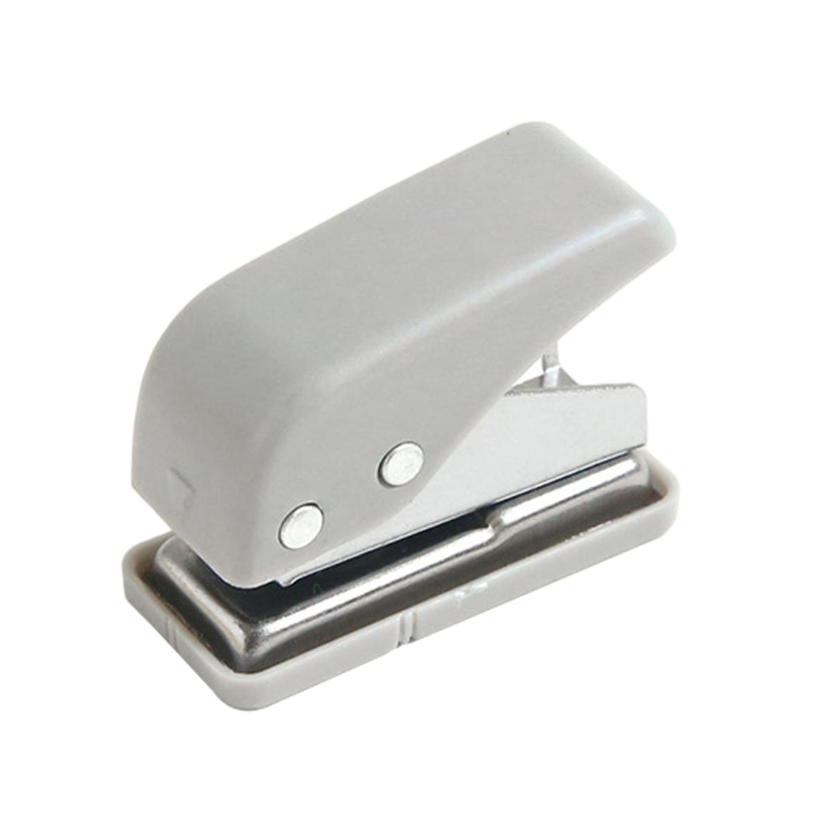 Hole Puncher, Convenient Storage Wide Application Mini Hole Punch White  Small for Scrapbooks Paper for Stationery for Card Crafts(White)