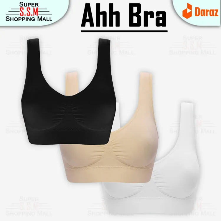 Buy 3 Pack Womens Daisy Bra Everyday Bras Sports Push Up Bras Front Snaps  Seniors Wireless Cotton Everyday Soft Cup at Ubuy Pakistan