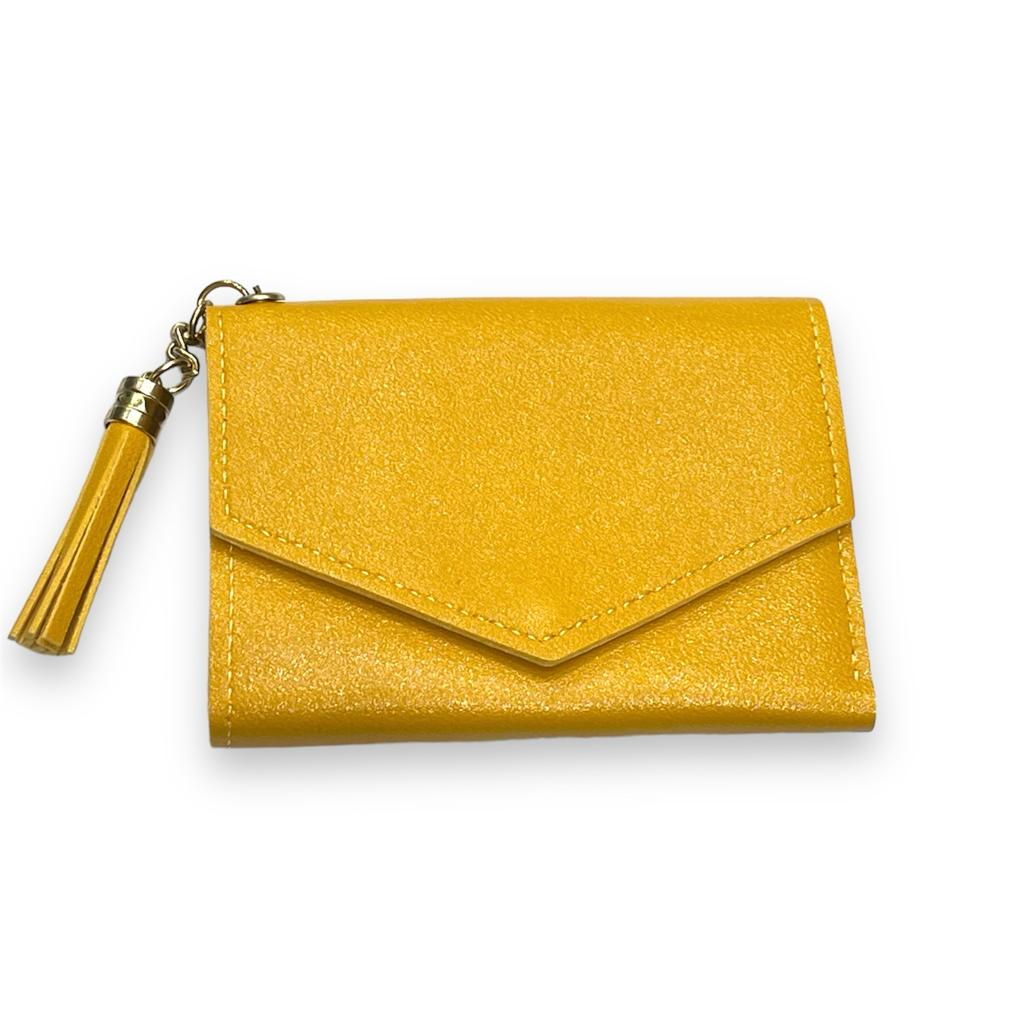 Women's Mini Wallets Short Tassel Pendant Wallet Coin Purses Clutch