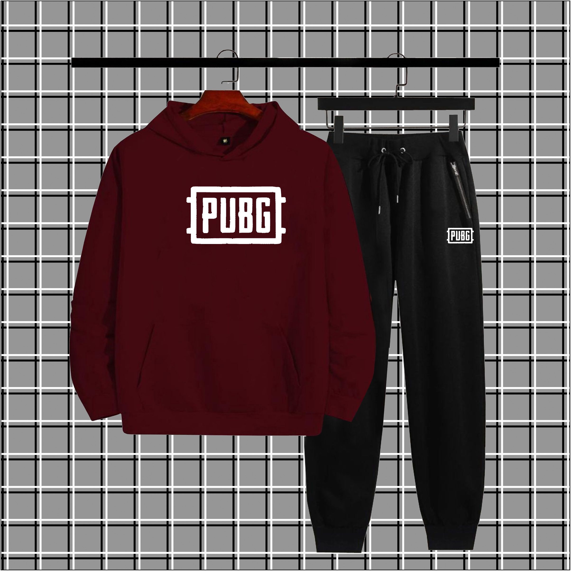 pubg printed winter tracksuit for men and boys