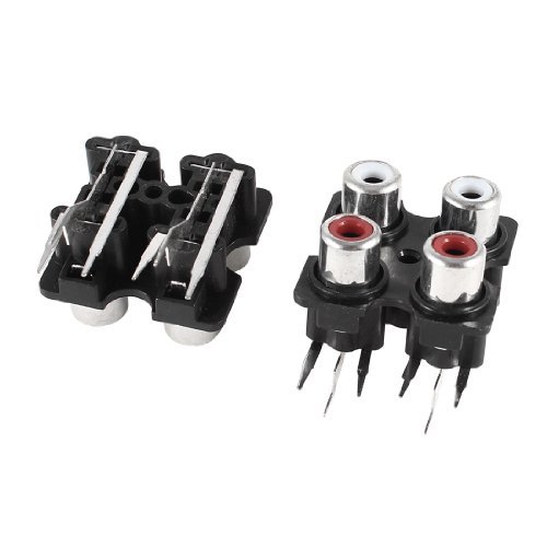 RCA Female Stereo Audio Jack Socket Connector