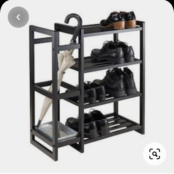 made shoe rack