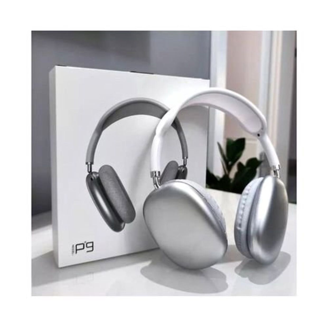 P9 Headphone Pro Max Super Bass Wireless Bluetooth Headphones With Noise Cancelling Built In Mic With Heavy and Clear Stereo Sound P9 Headphones for Gaming ng and Music price in Pakistan