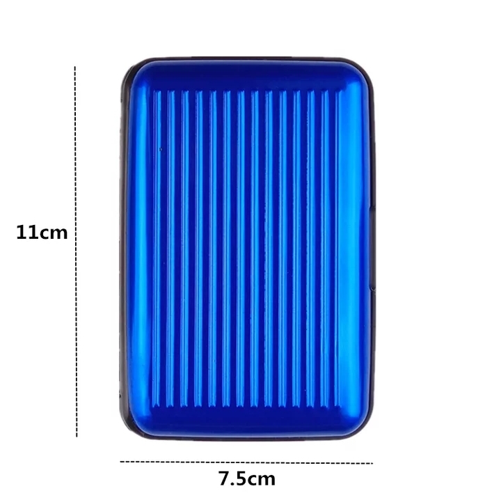 Aluminum Water Proof Resistant Card Protect Holder For Unisex Aluma wallet Mini slim card holder wallet for men