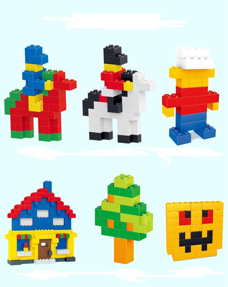Building Blocks Compatible Legoings figures DIY Creative Bricks Bulk Model Figures Educational Kids Toys Compatible