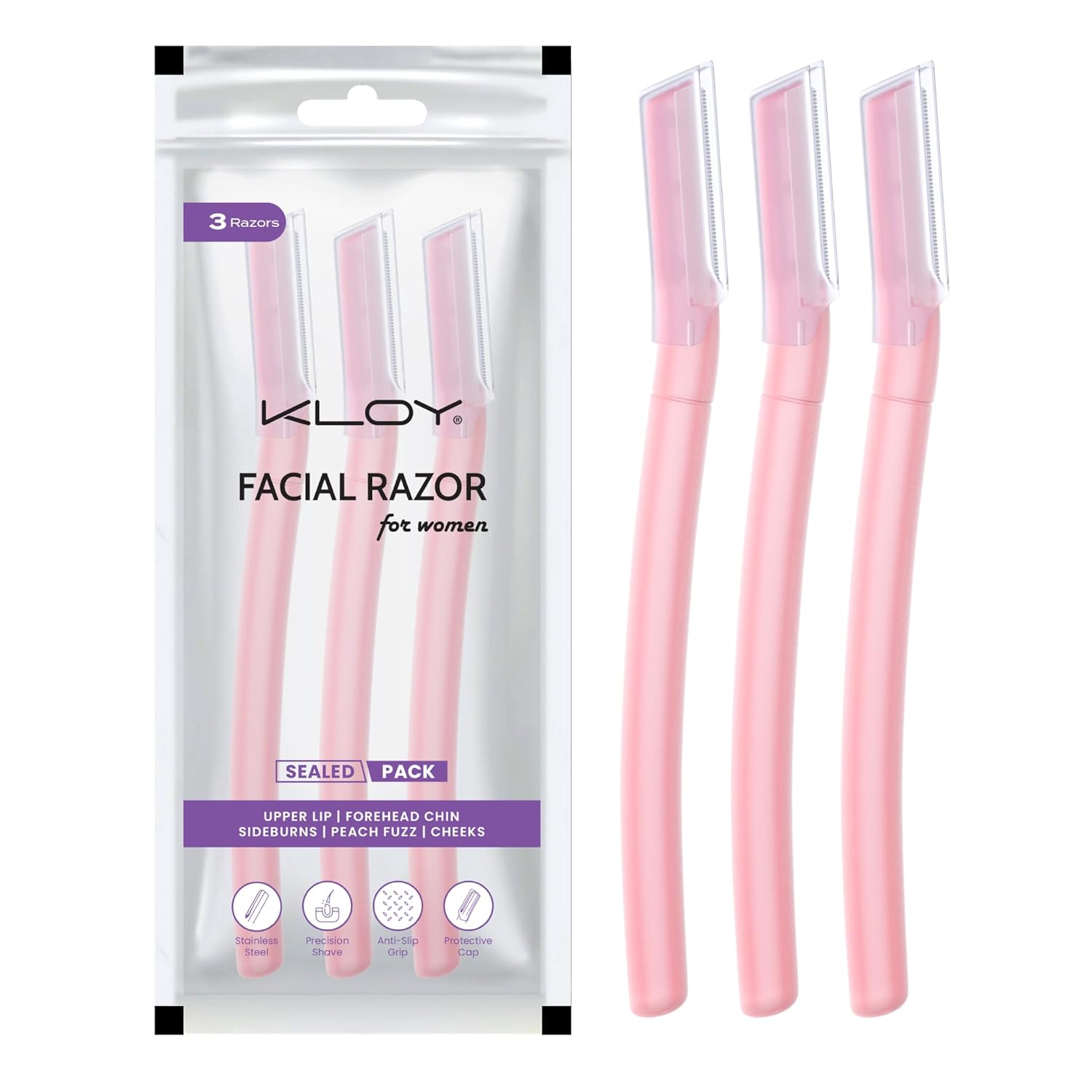 Facial Hair Eyebrow Razor Trimmer Shaper Hair Removal Shaving Tools