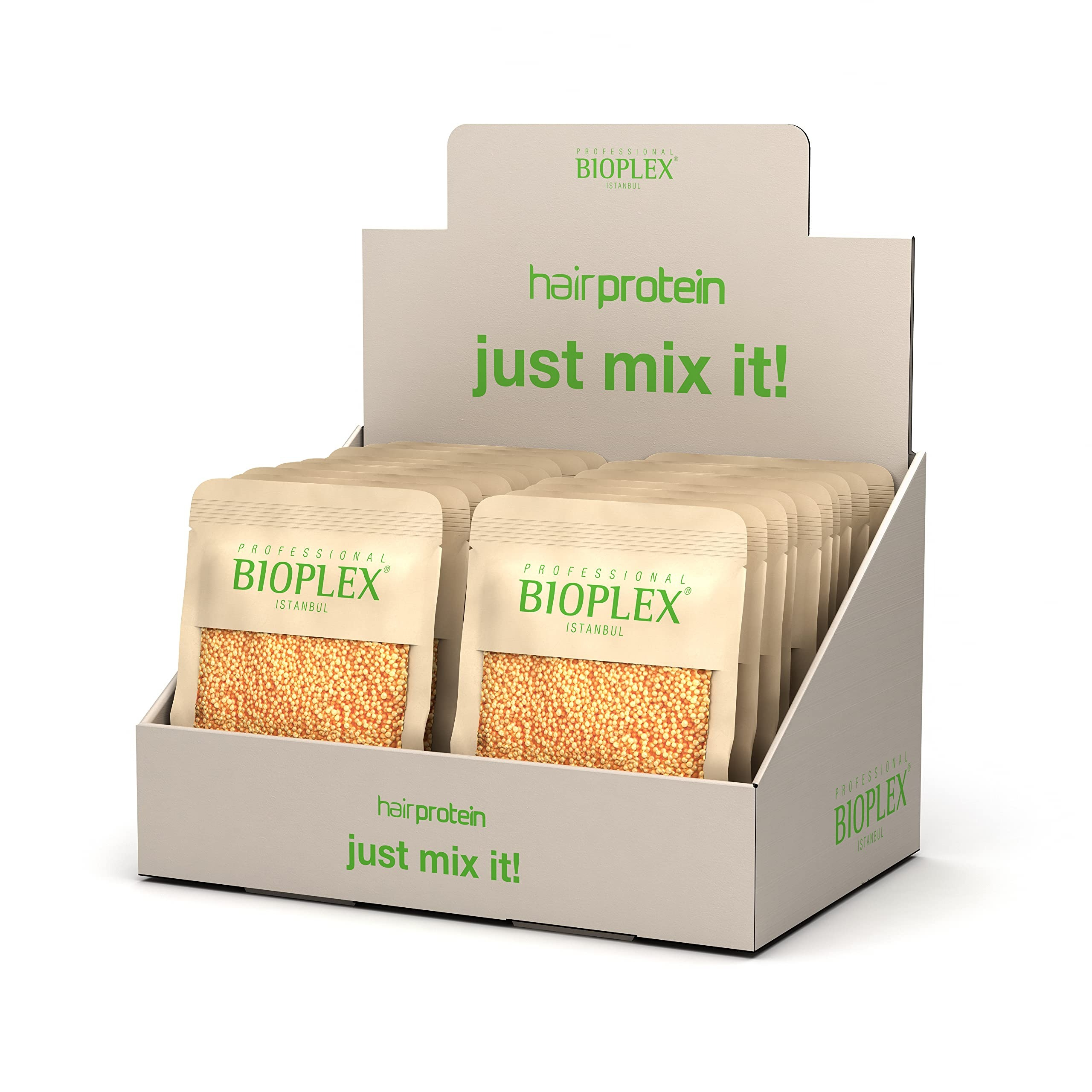 Bioplex Hair Protein Treatment No Damaged Hair Anti-breakage Golden Protein Balls Beautiful Hair