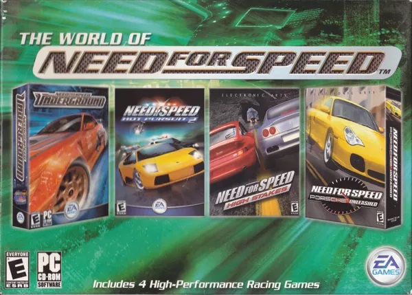 need for speed collection pc game disk