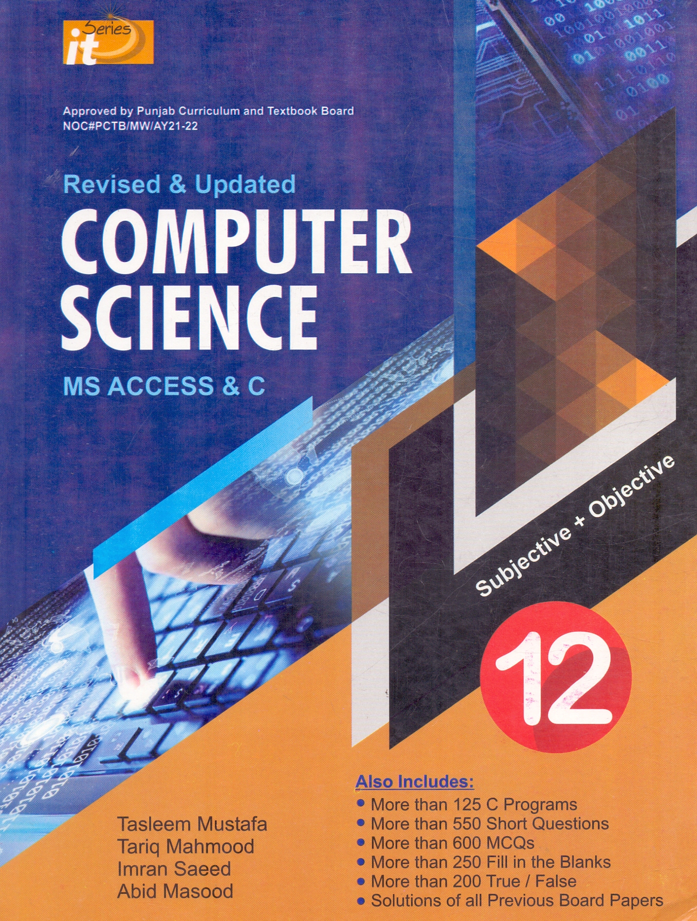 Textbook Of Computer Science For Class 12