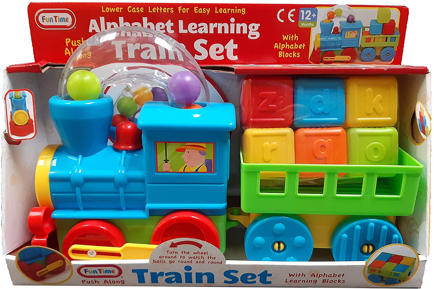 Learning store train toy