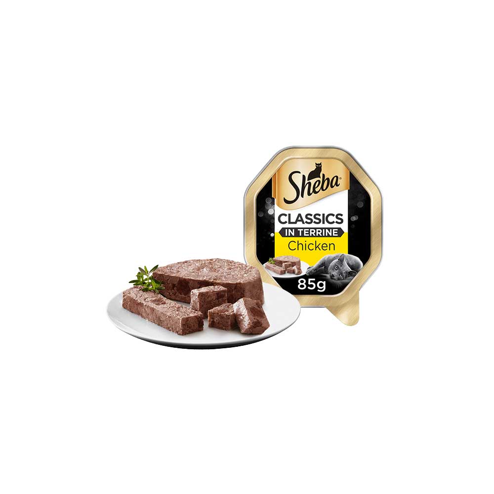 Sheba Cat Food In Terrine With Chicken - 85gm