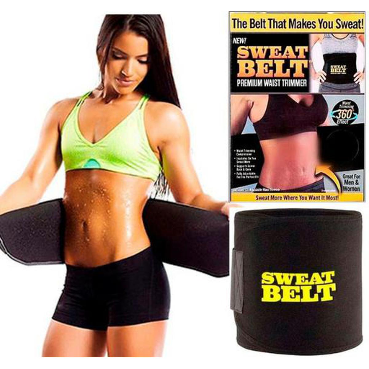 Hot Body Shaper Sweat Sweet Belt Slimming Belt/ Tummy Trimmer Belly Fat Burner for men and women