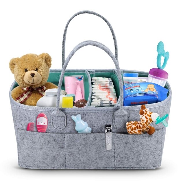 Foldable Baby Diaper Caddy Organizer