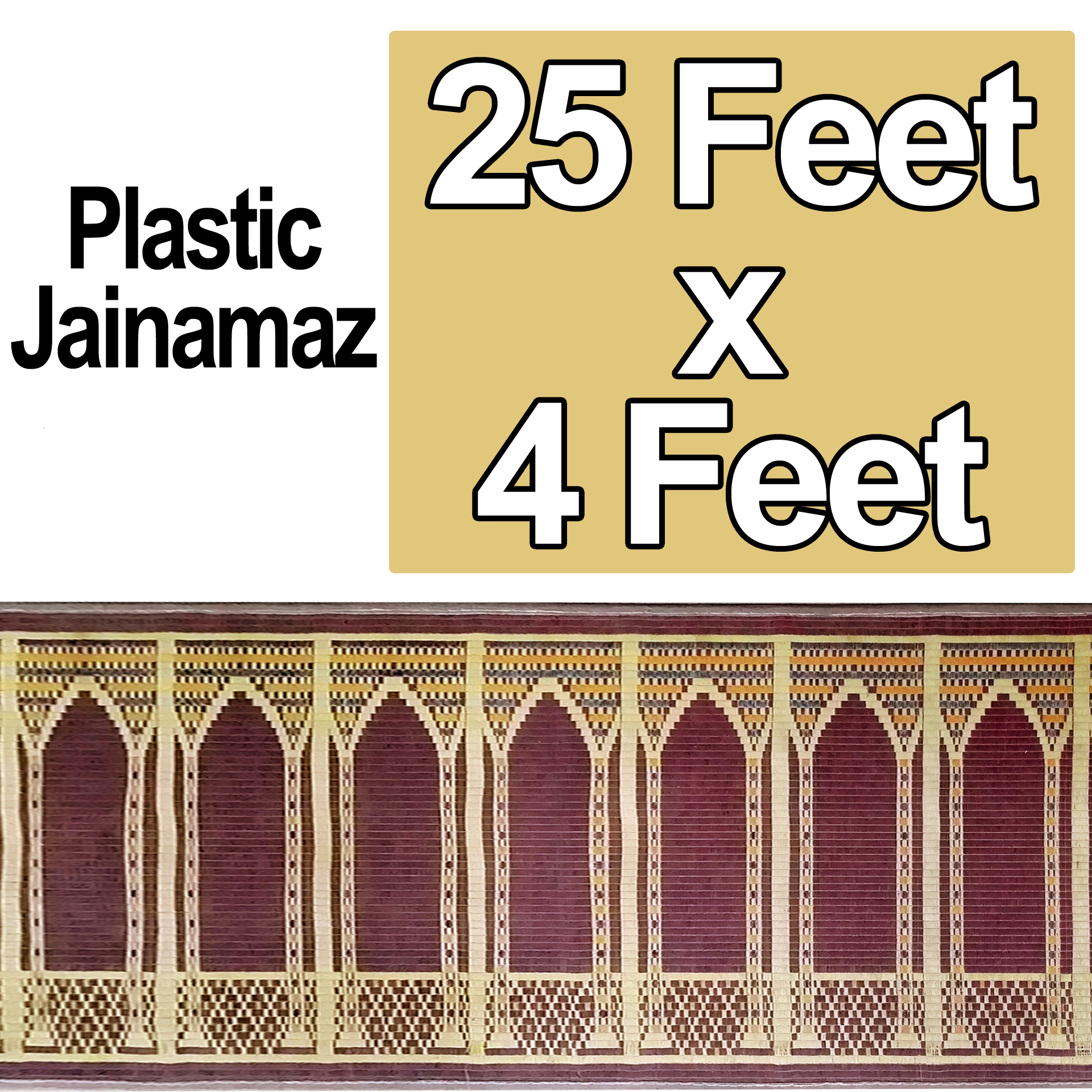 Prayer Mats | Soft Plastic Jainamaz Saf Chatai | Red Plastic Jai Namaz Saaf Chattai, Quilted Prayer Rug Thick Jaenamaz | Prayer Rug Carpet, Islamic Muslim Salah Matt