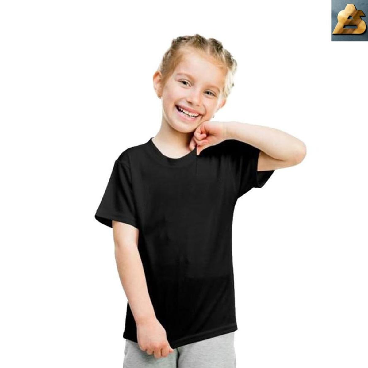 ALISAVER Kids Tshirt, Plain  T-Shirt For Boys & Girls Kids