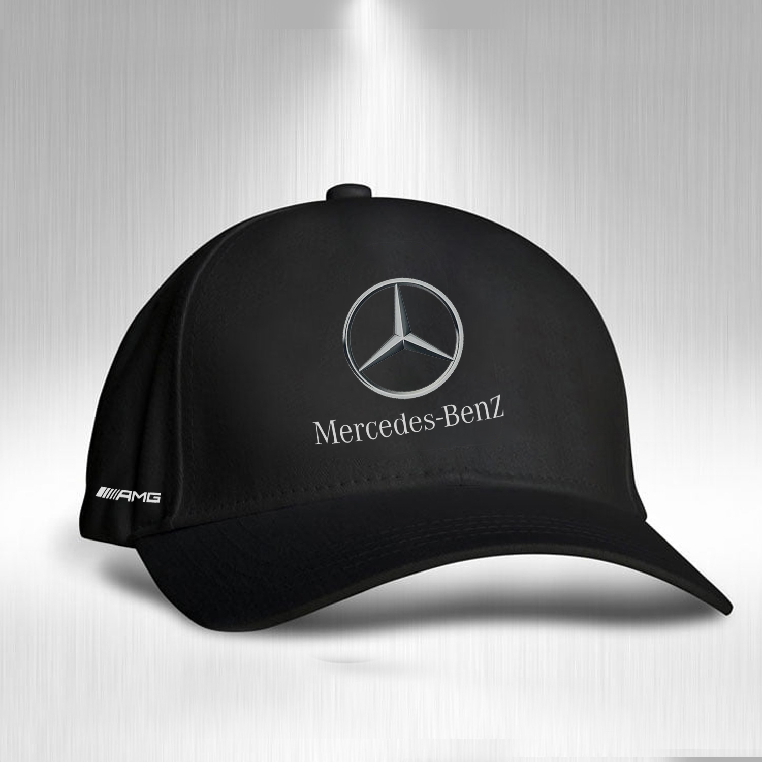 Mercedes-Benz AMG Cap – Premium Black Adjustable Car Logo Hat for Men & Women | Luxury Sports Cap