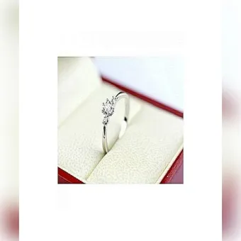 Top Trend STylish Golden Plated Zircon Ring For Girls and Women