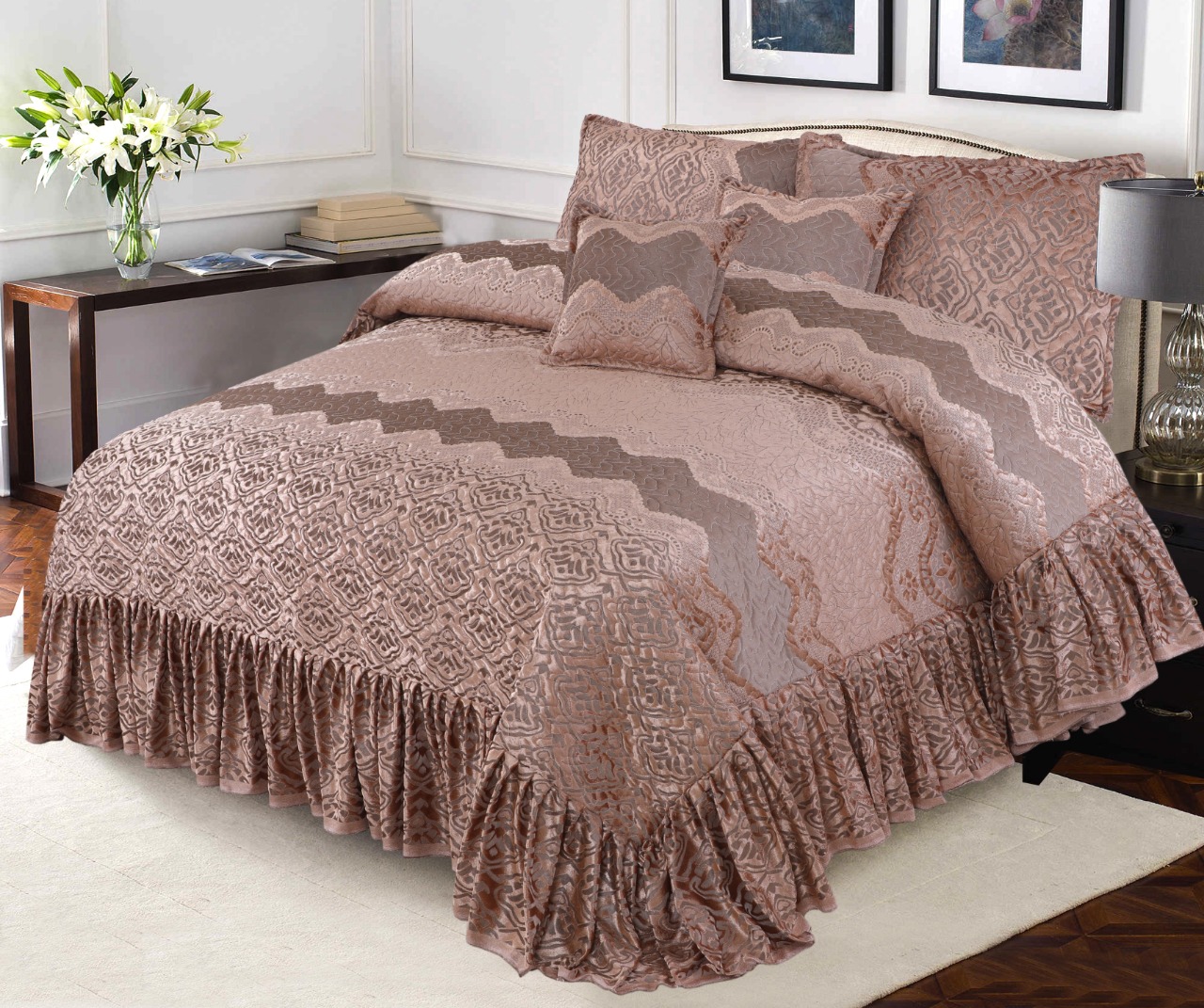 Bridal on sale bed covers