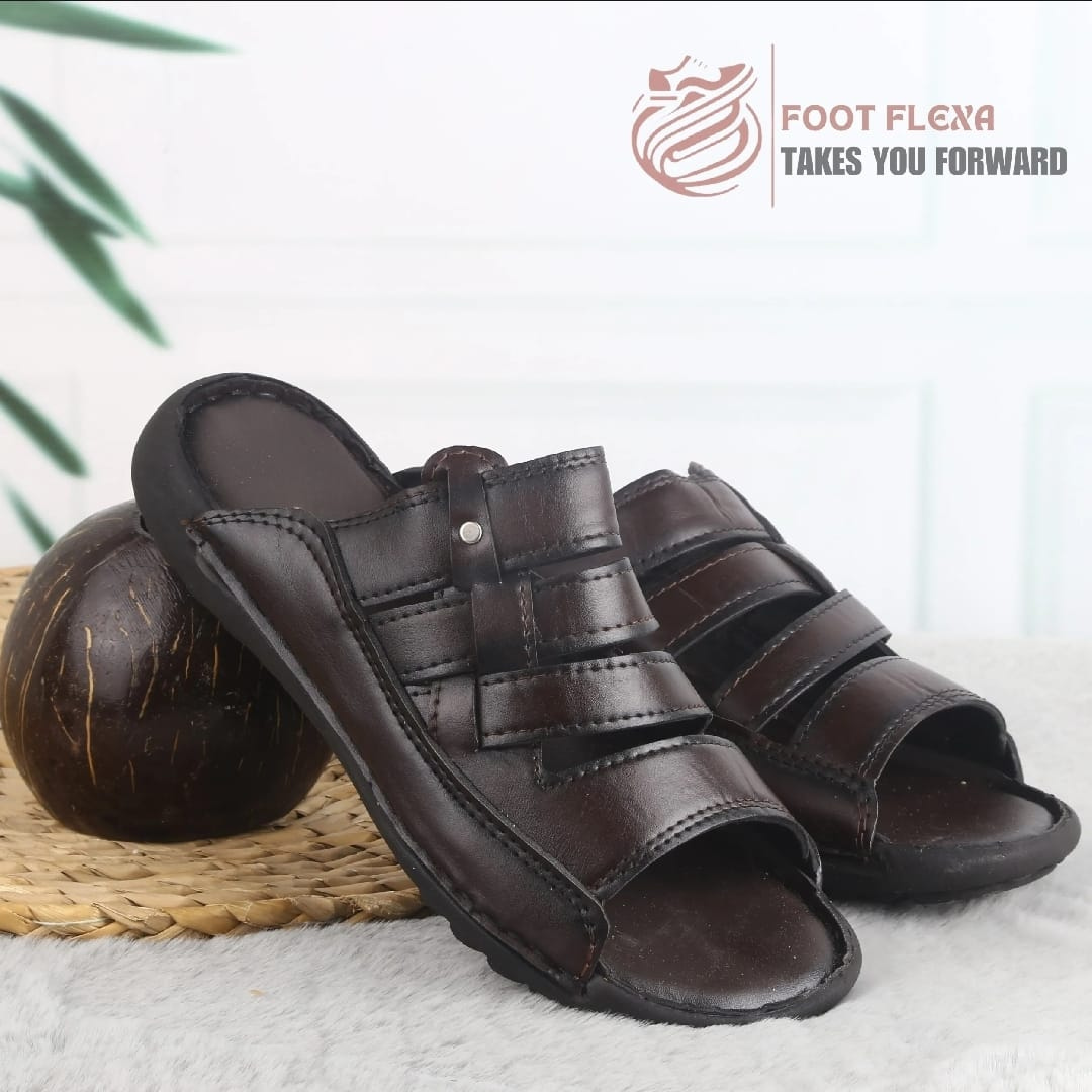 Foot Flexa Premium Men’s Sandals – Ramzan & Eid Special Deal | Soft Comfort | Free Shipping All Over Pakistan