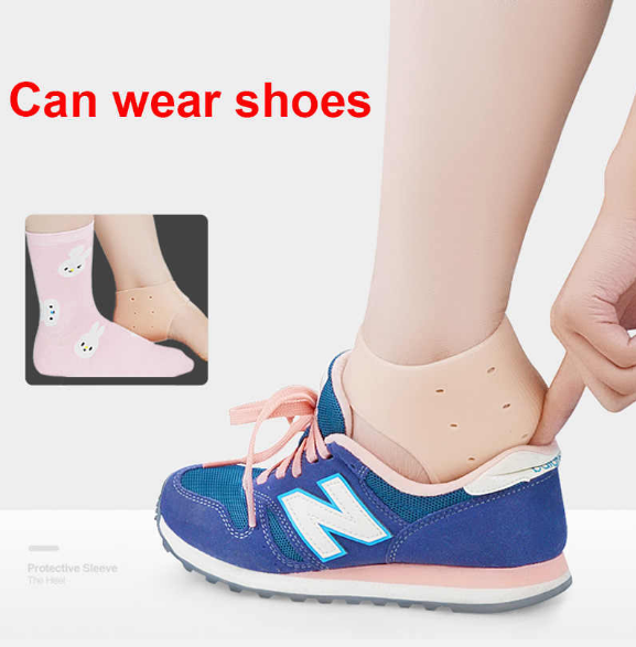 New Silicone Foot Protection Sock Set Anti-Crack Socks