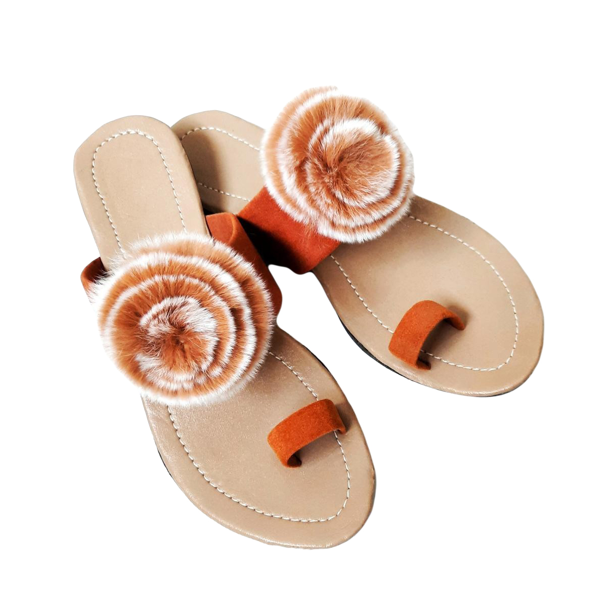Aneesa Flat Sandals for Women Comfortable Casual Party Wear