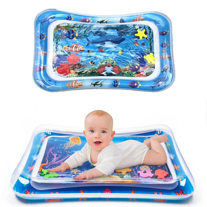 Baby Water Play Mat Leakproof Cushion Toddlers Play Mat Activity Toy for Children & Infants