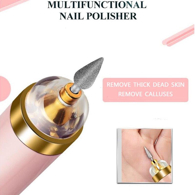 Professional Electric Nail Drill Set for Pedicure & Manicure - 20,000 RPM with Milling Cutters & Nail File Polishing Equipment Deal Plus