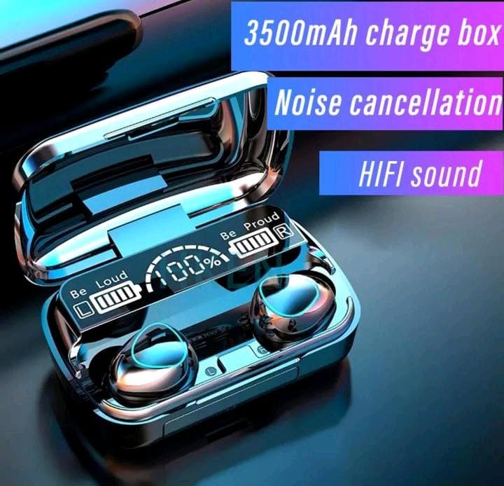 M10 &stearo TWS i12 Double Wireless tws i7sBluetooth Hand Free with Power Bank Stereo Earphones White bluetooth ear phone for all cell phones use