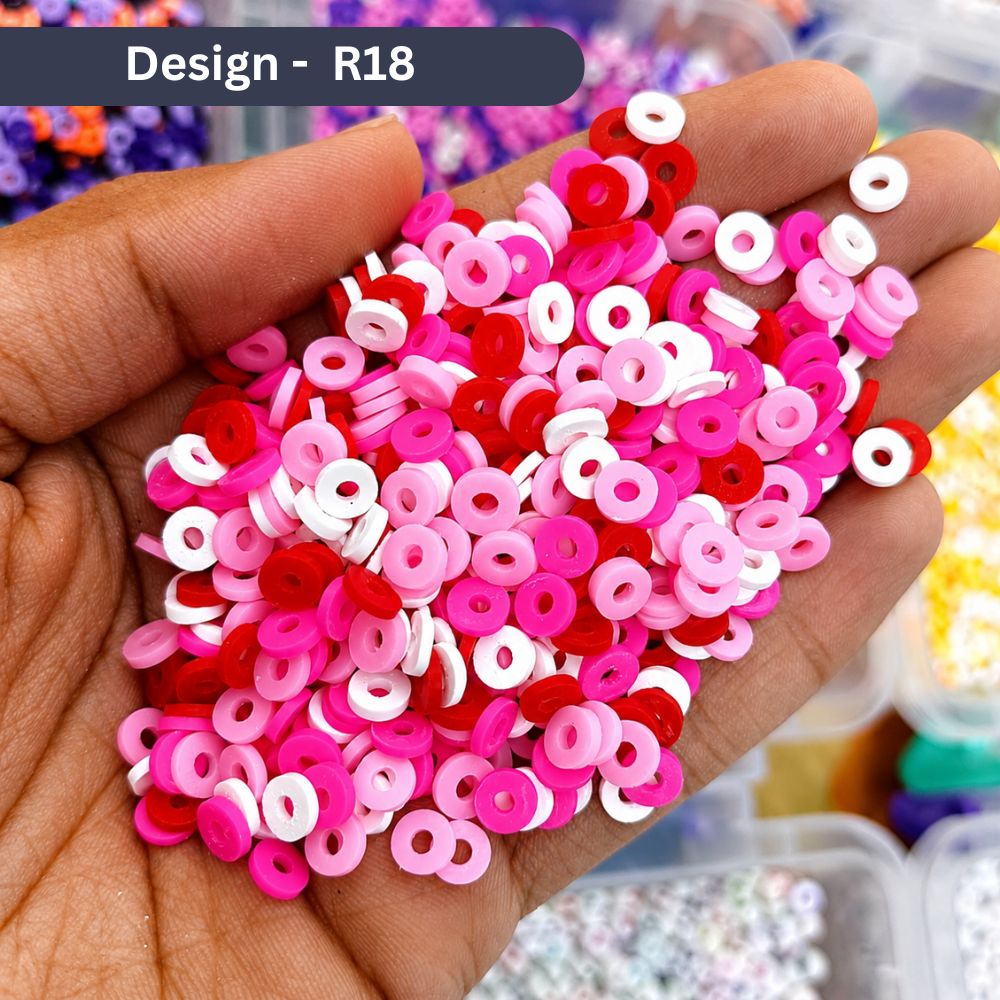 250/500/1000/5000/ Pcs Jewelry Making Clay Rings Material Bracelet Rings Multicolor Multicolor Mix Clay Rings For Bracelet Making Buy Rings For Bracelet Beads Material Jewelry Making by SAMS COLLECTION