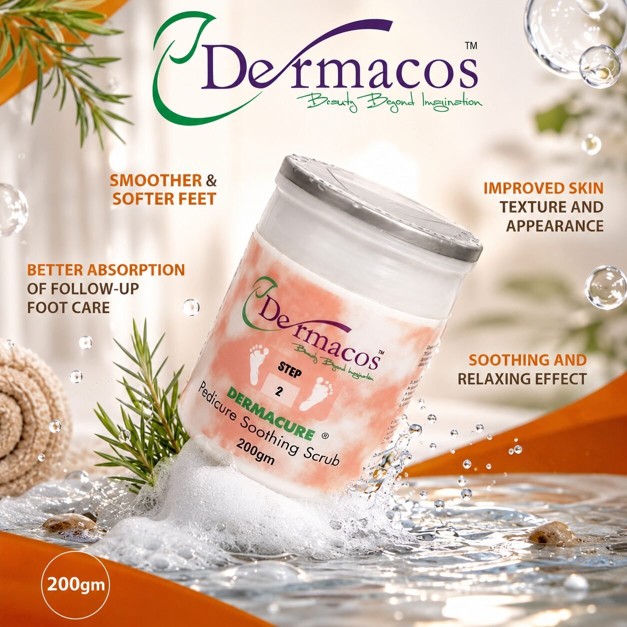 Pedicure Soothing Scrub (200gm) | Body Care